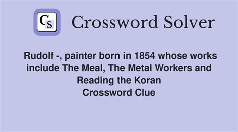 metal worker crossword clue